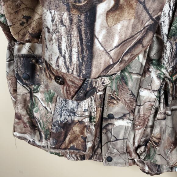 Remington Hunting Camo Full Zip Thermal Insulation Coat Size XL - Picture 4 of 12
